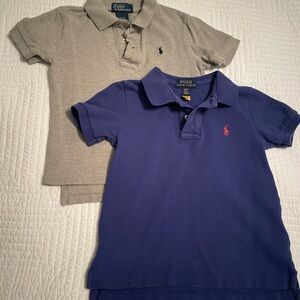 Polo Ralph Lauren Kids Polo Shirts - Gray and Blue